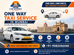 One Way Taxi Service In Mumbai