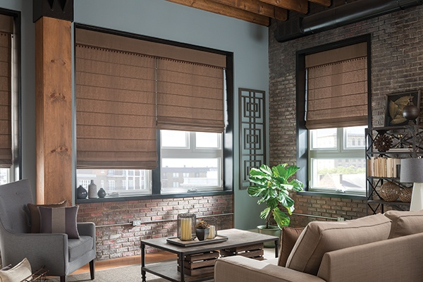 Roman shades