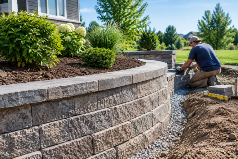 Retaining Wall Contractors in Rochester