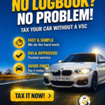 Tax car no V5