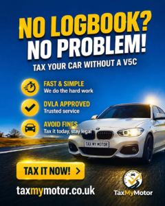 Tax car no V5
