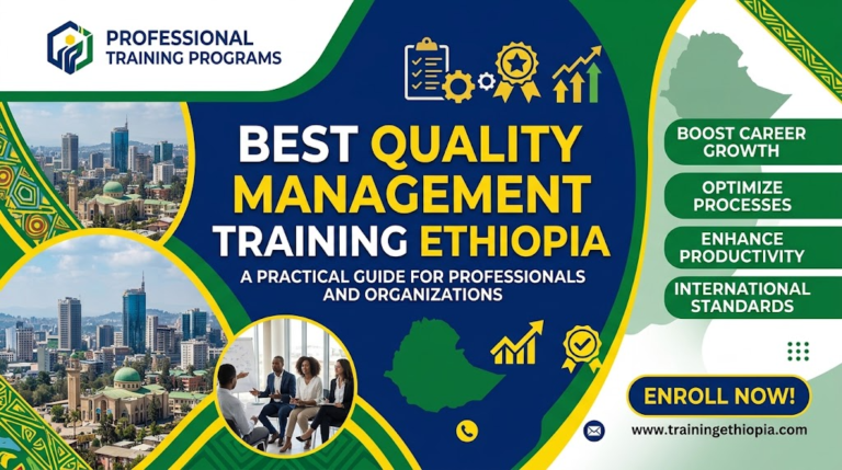 Quality management training Ethiopia