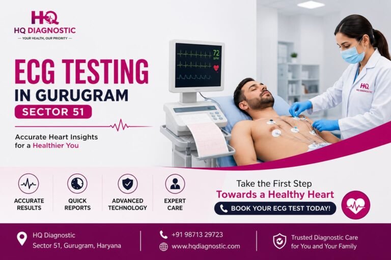 ECG Test in Gurugram Sector 51: Uses, Procedure, Preparation and Benefits