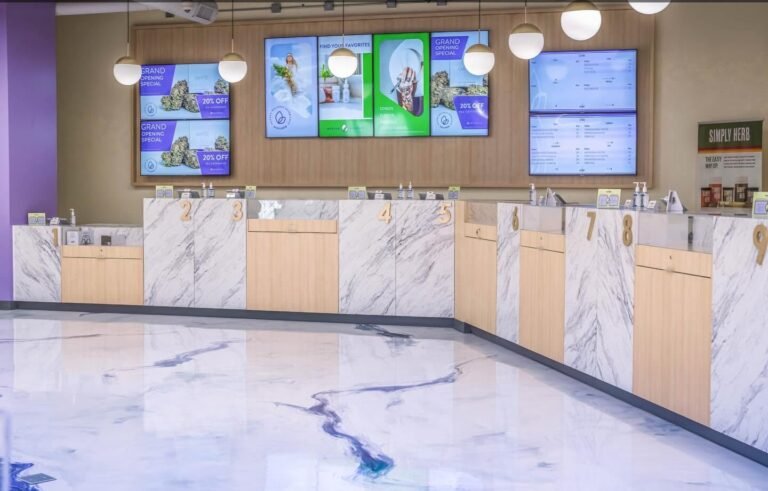 custom retail displays for dispensaries