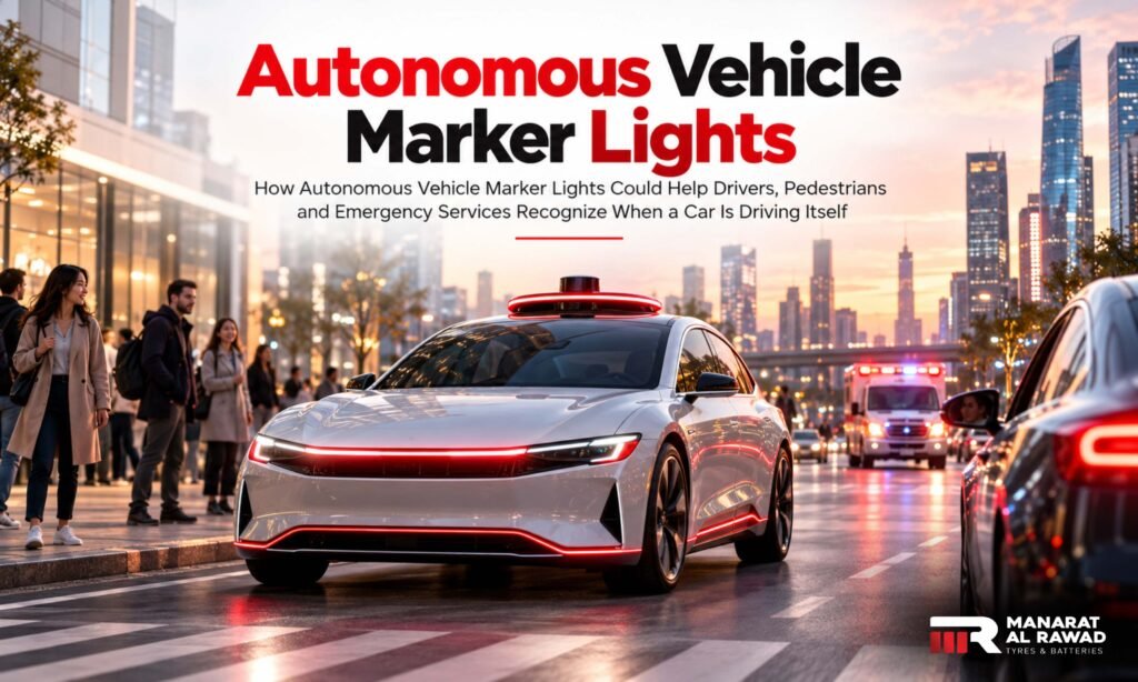 Autonomous Vehicle Marker Lights
