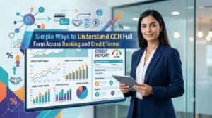 Infographic of CCR full forms in banking and credit