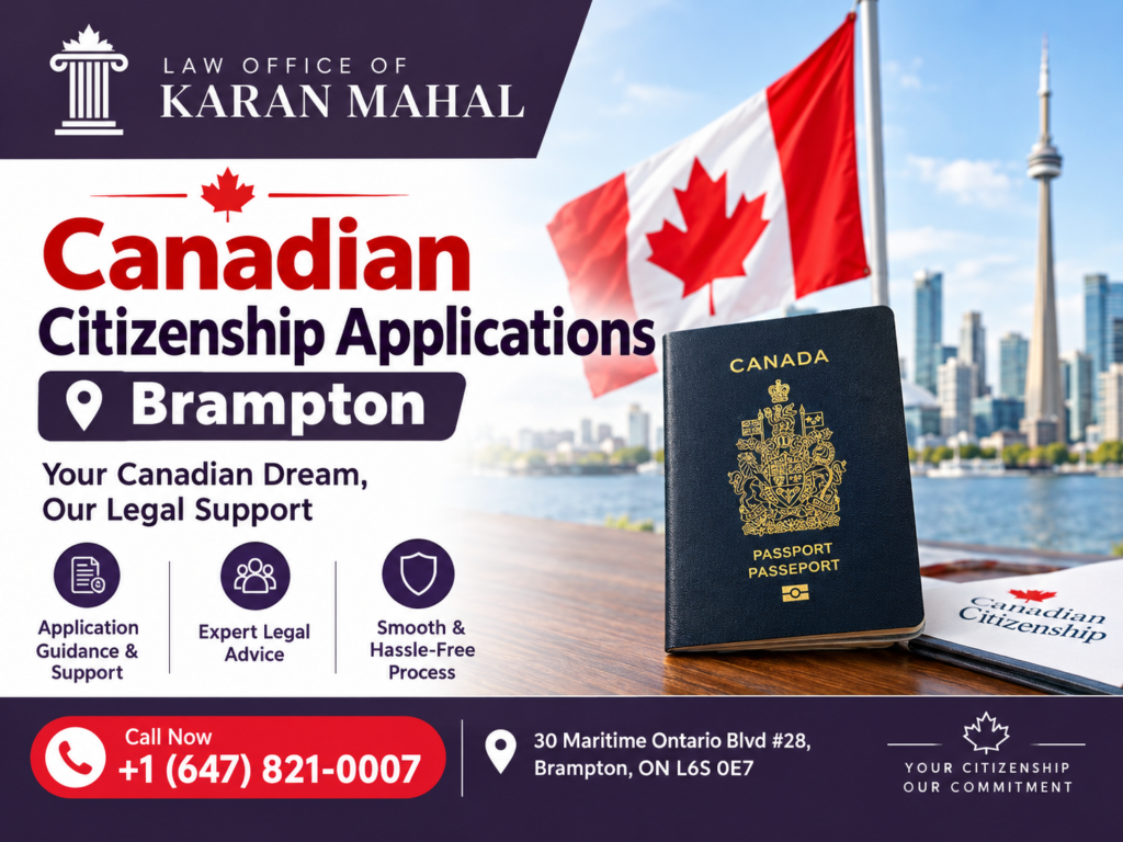 Canadian Citizenship Applications Brampton