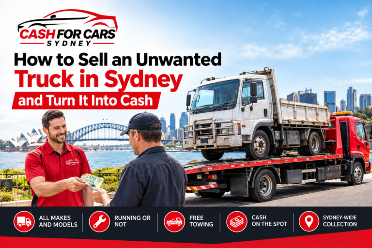 Cash for Trucks in Sydney