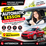 Learner drivers training Wednesbury West Bromwich