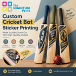 cricket bat sticker printing