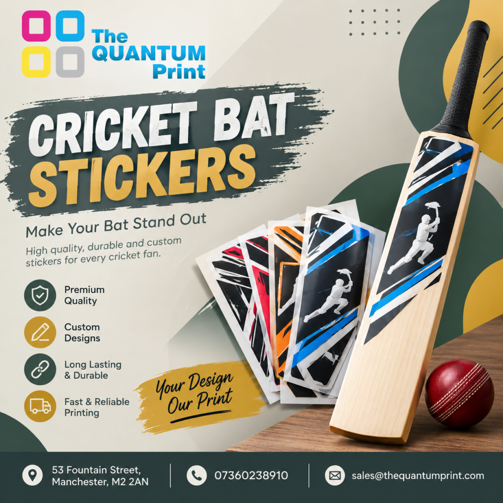 custom cricket bat stickers