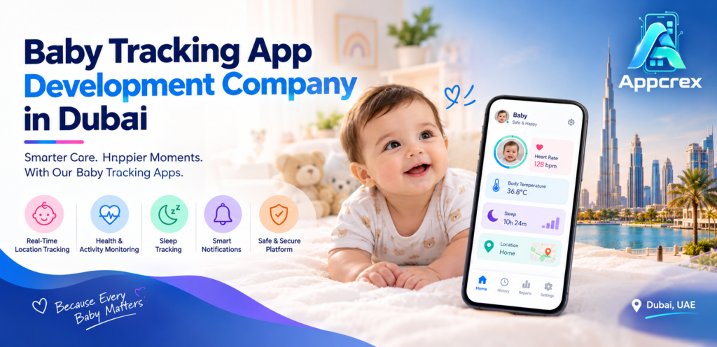 Dubai Baby Tracking App Banner