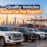 Dubai Vehicle Export at Sunset