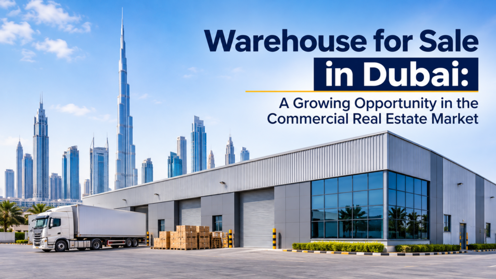 Warehouse Investment Opportunities in Dubai’s Growing Commercial Property Market