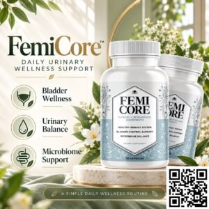 FemiCore Botanical Wellness Display