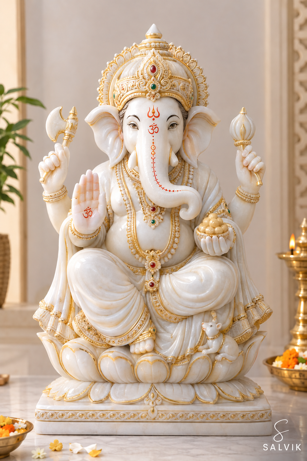 Marble Ganesh Statue