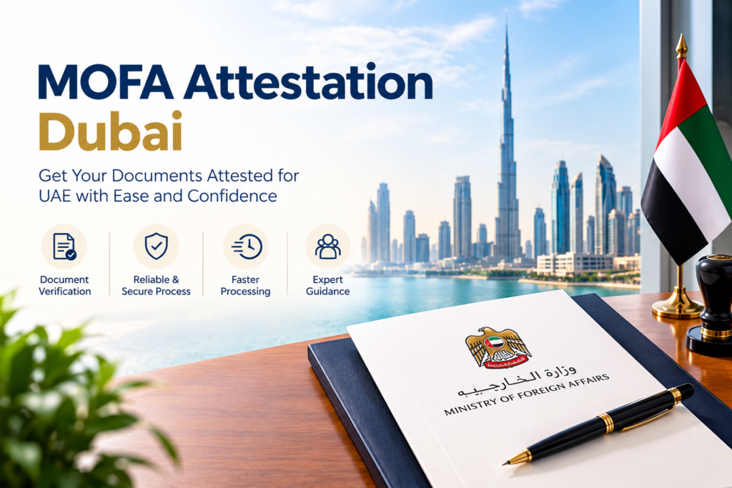 MOFA Attestation Dubai Office Banner