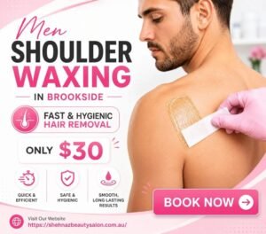 Men Shoulder Waxing in Brookside