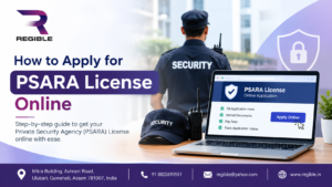 Conclusion Understanding how to apply for PSARA License online is the first step toward establishing a compliant private security agency in India. The process involves more than simply completing an online form. Applicants need to select the appropriate business structure, determine the operating area, prepare accurate documentation, arrange required training, complete antecedent verification, pay the prescribed fee, and comply with the requirements of the relevant authority. A carefully prepared application can help reduce avoidable errors and make the licensing journey more organised. Businesses that are unsure about documentation, regulatory requirements, or the application process can seek professional compliance assistance before submitting their application. If you are planning to start or expand a private security agency, review your eligibility and documentation carefully and take the necessary steps toward obtaining your PSARA licence before commencing regulated security operations.