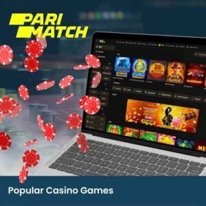 Parimatch India gaming features including cricket markets, online slots, and live casino games