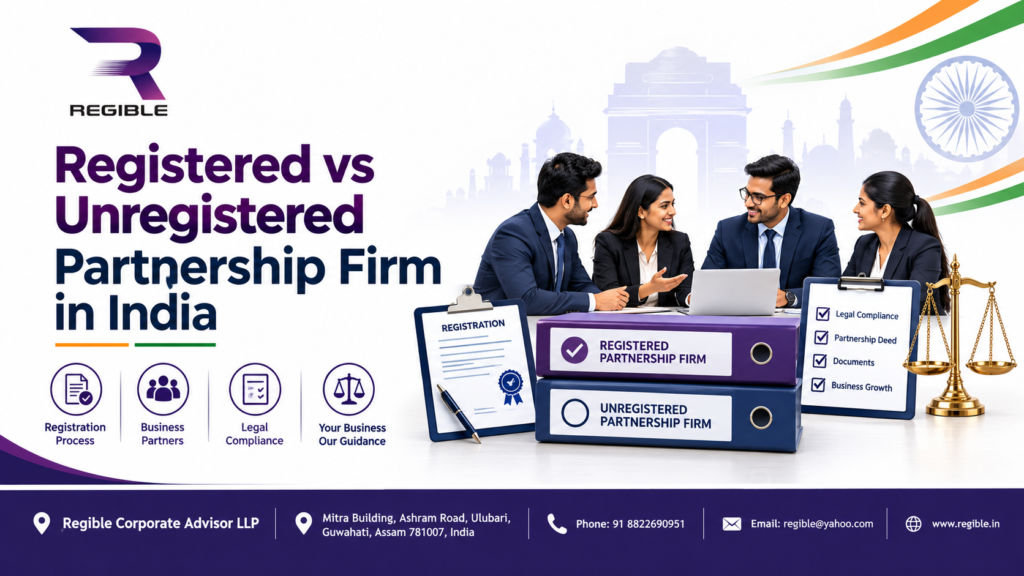 Registered vs Unregistered Partnership Firm In India
