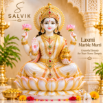 Laxmi marble murti