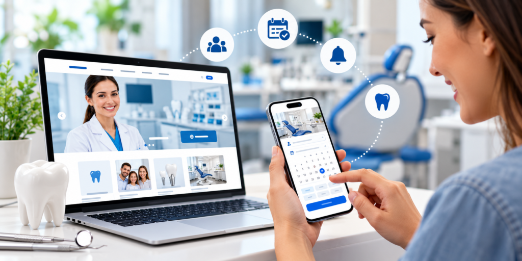 How a Dental Website Design Company Improves Online Appointment Bookings