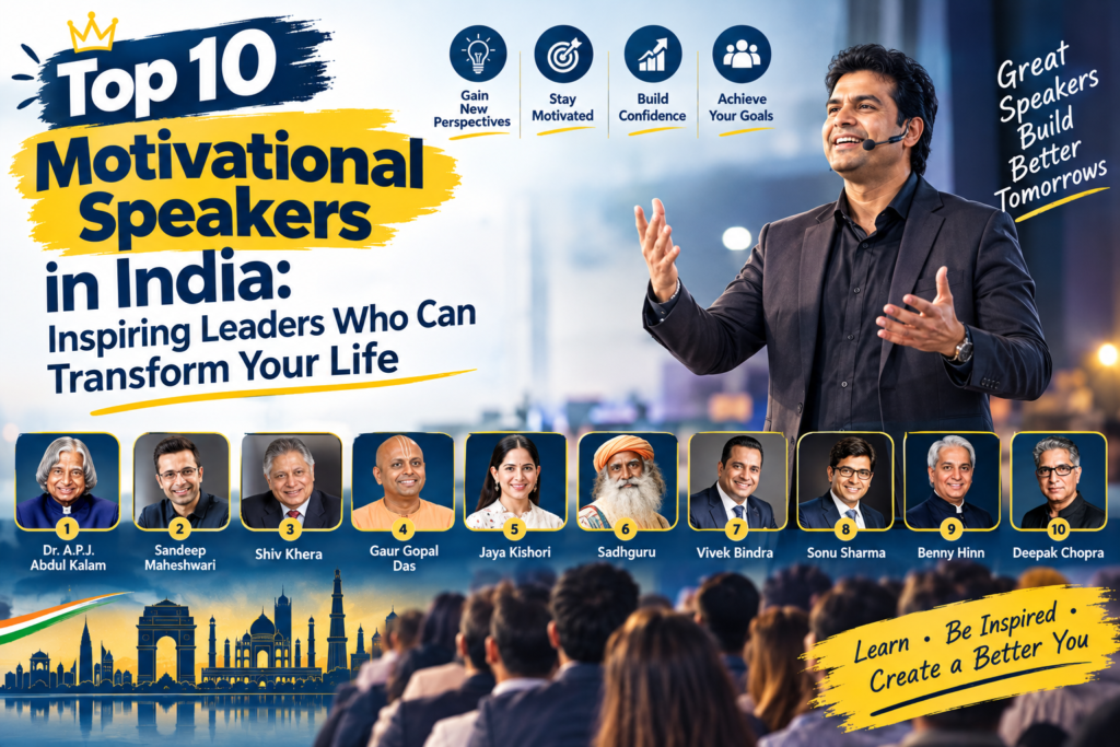 top motivational speakers in india