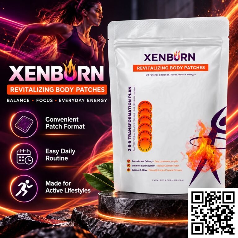 XenBurn Revitalizing Body Patches Ad