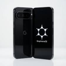 ZeroGhost phone featuring GrapheneOS, app permission controls, and privacy-focused mobile security