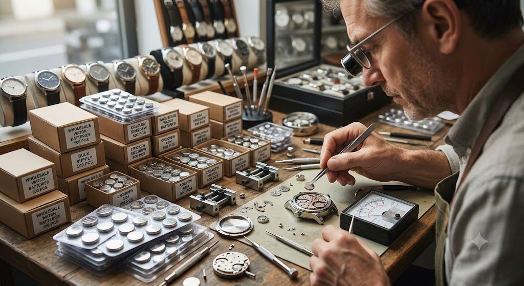 Beyond the Counter: Why Smart Repair Shops and Retailers Rely on Wholesale Watch Batteries